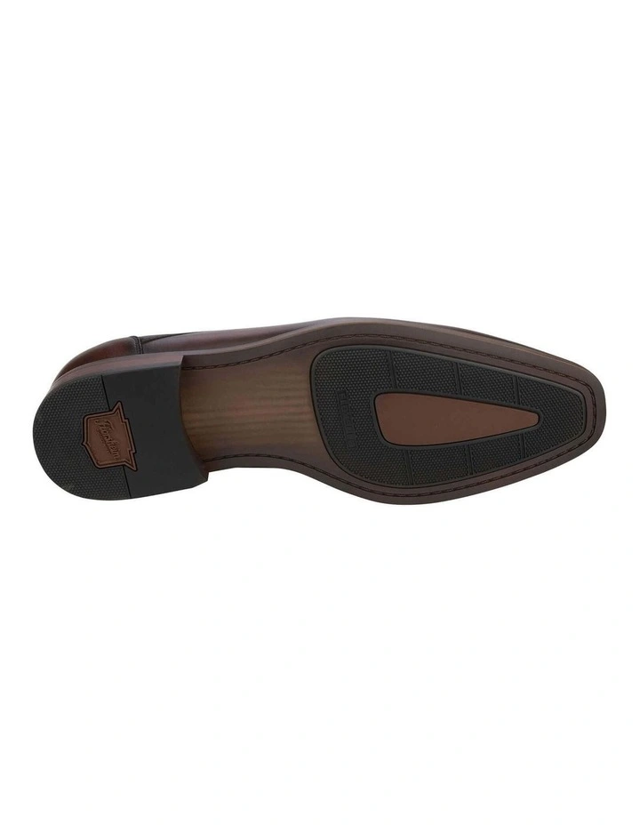 Sorrento Plain Toe Derby In Brown image 7