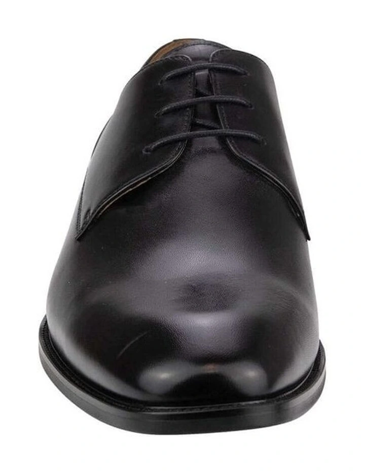 Sorrento Plain Toe Derby In Black image 2
