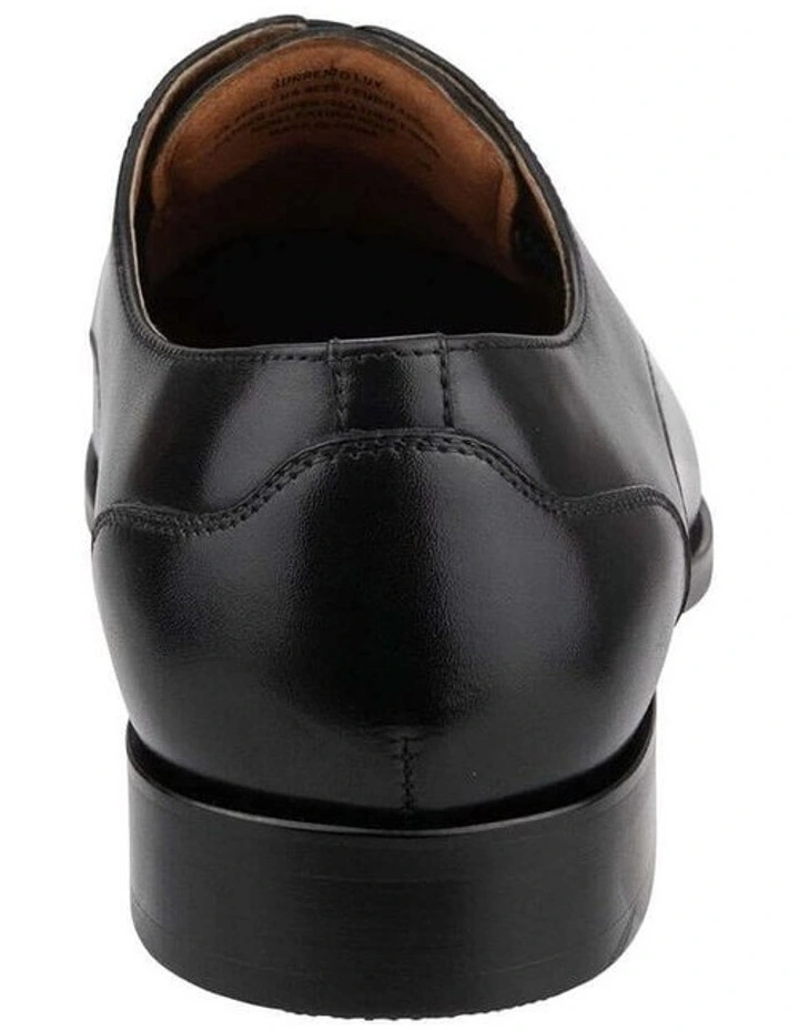 Sorrento Plain Toe Derby In Black image 4
