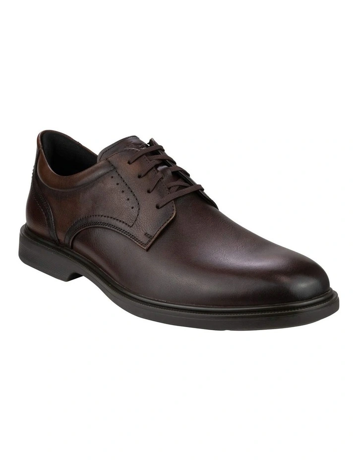 Highrise Plain Toe Derby In Brown image 1