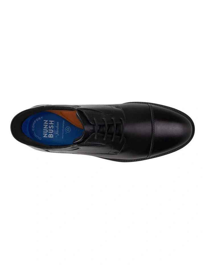 Kore EZ Icon Cap Toe Derby In Black image 6