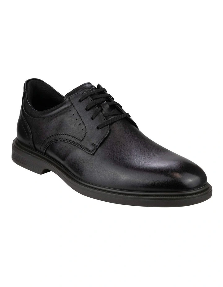 Highrise Plain Toe Derby In Black image 1