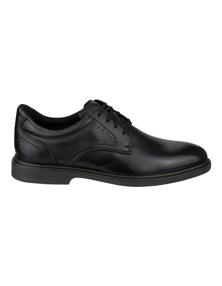 Highrise Plain Toe Derby In Black image 3
