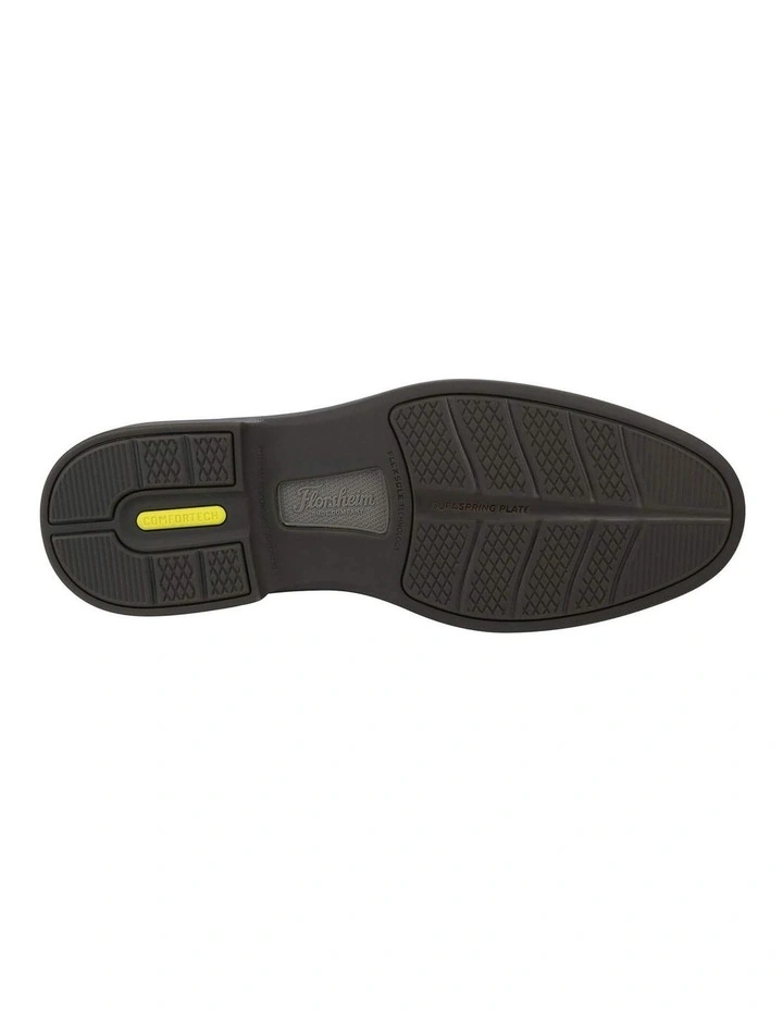 Highrise Plain Toe Derby In Black image 7