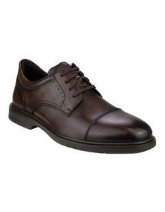 Highrise Cap Toe Derby In Brown