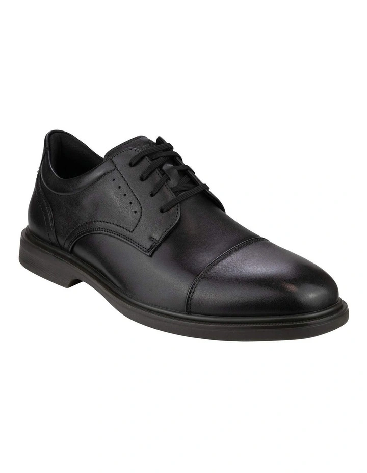 Highrise Cap Toe Derby In Black image 1