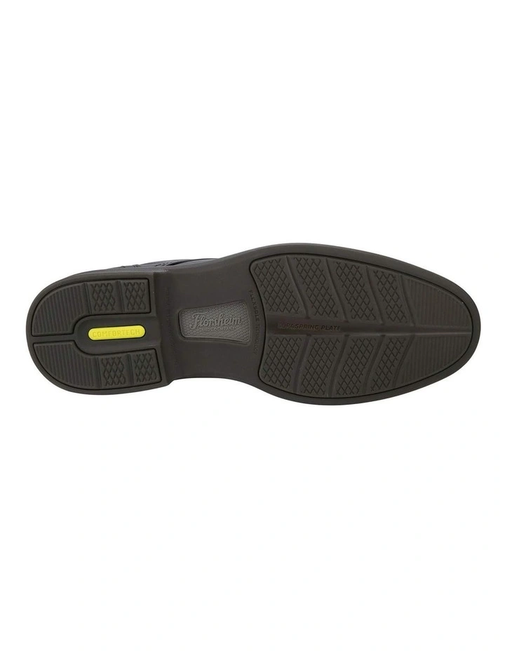 Highrise Cap Toe Derby In Black image 7