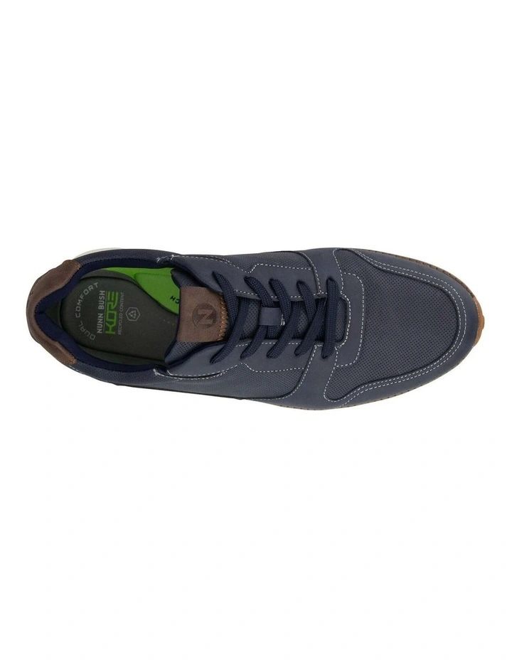 Kore Swift Moc Toe Sneaker In Navy image 6