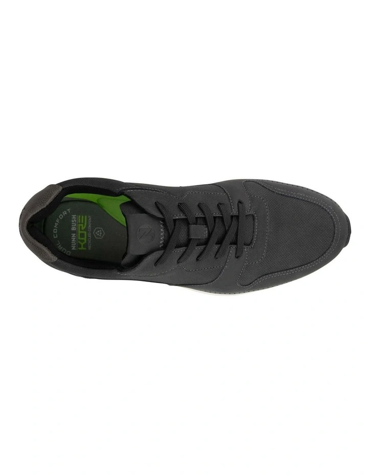 Kore Swift Moc Toe Sneaker In Black image 6