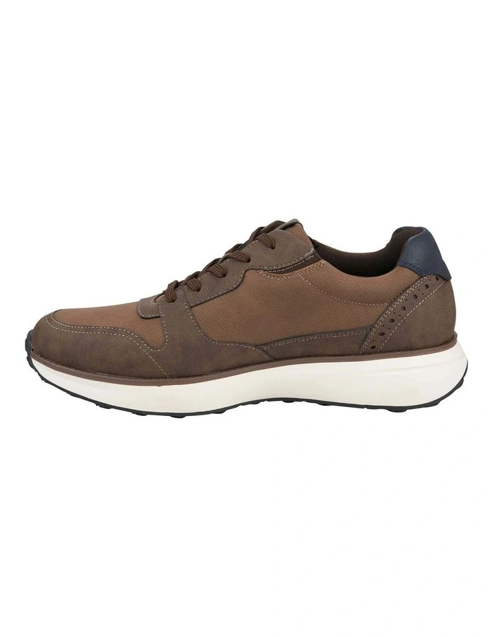 Kore Swift Moc Toe Sneaker In Brown image 5