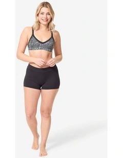 Nina Swimsuit Bottoms Shorty in Black