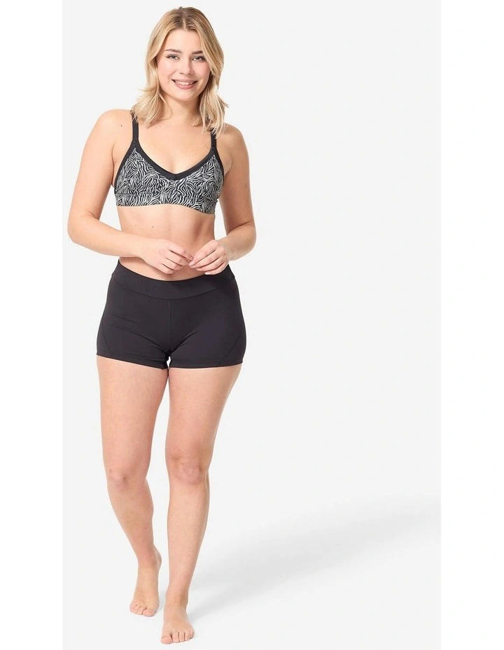 Nina Swimsuit Bottoms Shorty in Black image 1