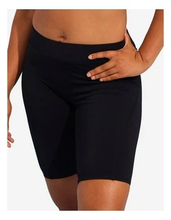 Aquafit-Aquabiking Mila Jammer Swimsuit Shorts in Black