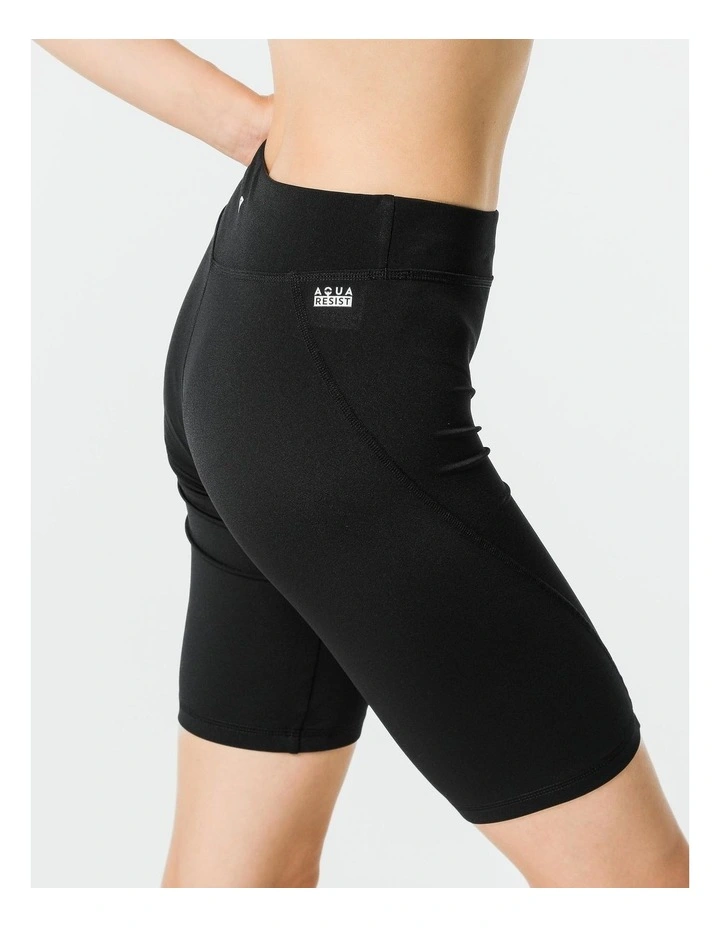 Aquafit-Aquabiking Mila Jammer Swimsuit Shorts in Black image 3