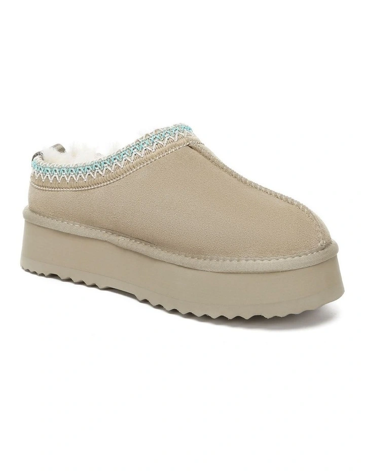 Australian Shepherd UGG Unisex Ventus Cow Suede Platform image 2