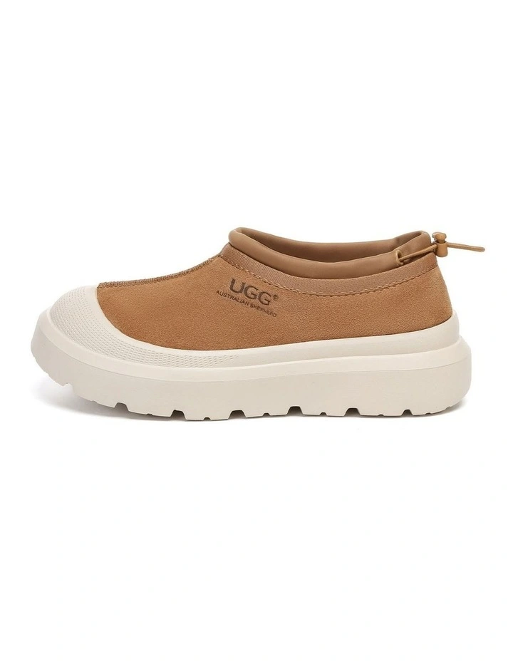 Australian Shepherd UGG Men Harlow Drawstring Large Size Slippers image 4