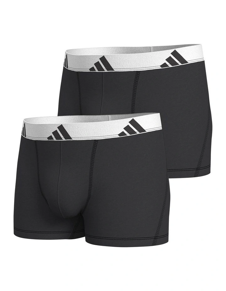 2 Pack Active Flex Cotton Trunk Underwear image 1