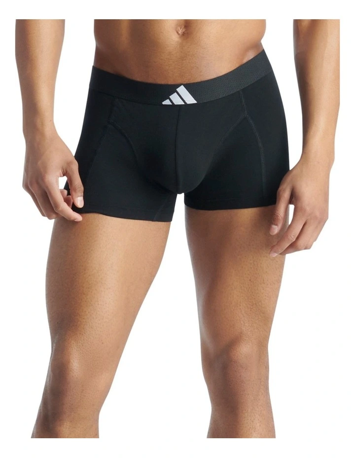 3 Pack Active Flex Cotton Body Trunk Underwear image 2