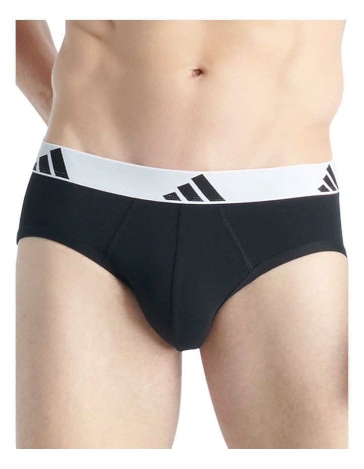3 Pack Active Flex Cotton Brief Underwear image 2