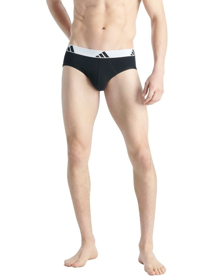 3 Pack Active Flex Cotton Brief Underwear image 4