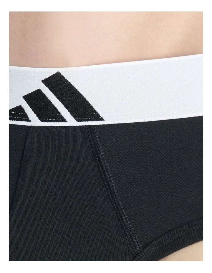3 Pack Active Flex Cotton Brief Underwear image 5