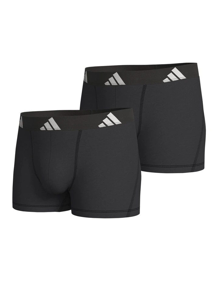 2 Pack Active Flex Cotton Trunk Underwear image 1