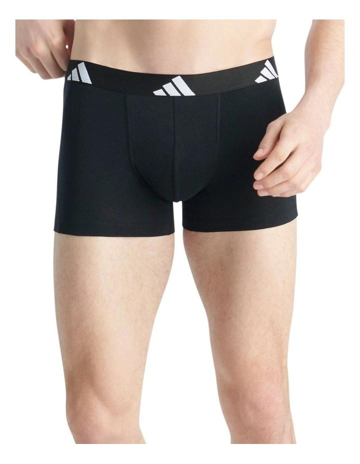 2 Pack Active Flex Cotton Trunk Underwear image 2