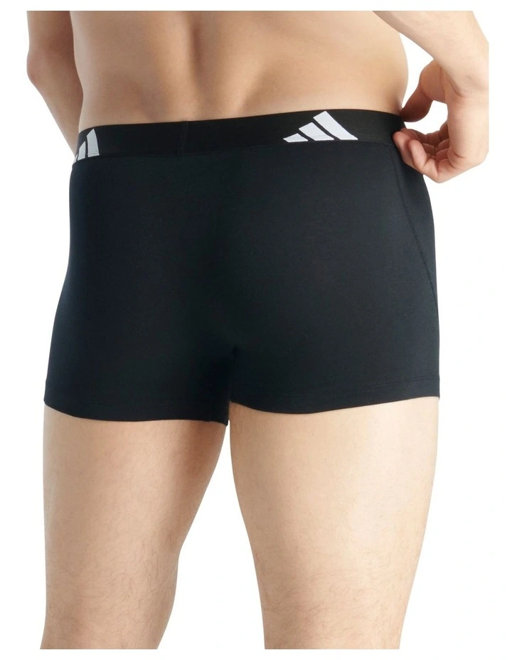 2 Pack Active Flex Cotton Trunk Underwear image 3