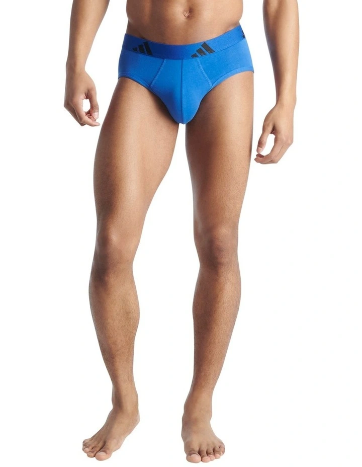 3 Pack Active Flex Cotton Brief Underwear image 5