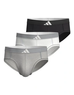 3 Pack Active Flex Cotton Body Brief Underwear