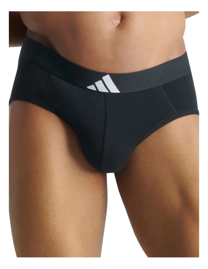 3 Pack Active Flex Cotton Body Brief Underwear image 3