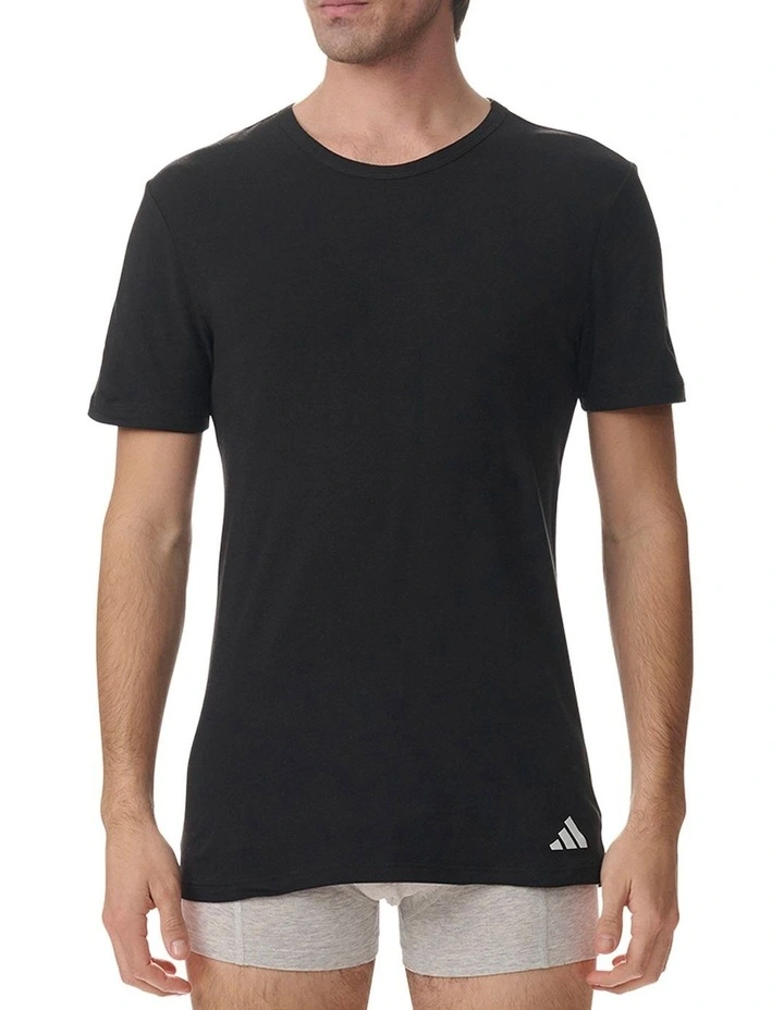 2 Pack Active Flex Cotton Crew Neck T-Shirt image 2