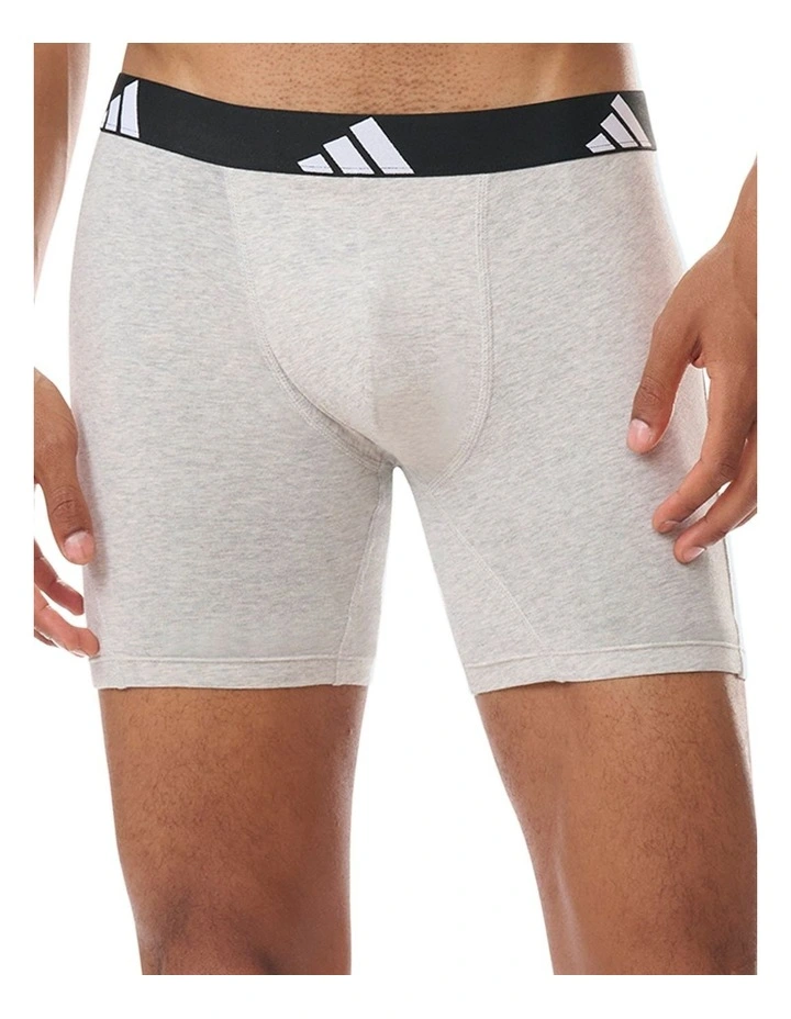 3 Pack Active Flex Cotton Boxer Brief Underwear image 2