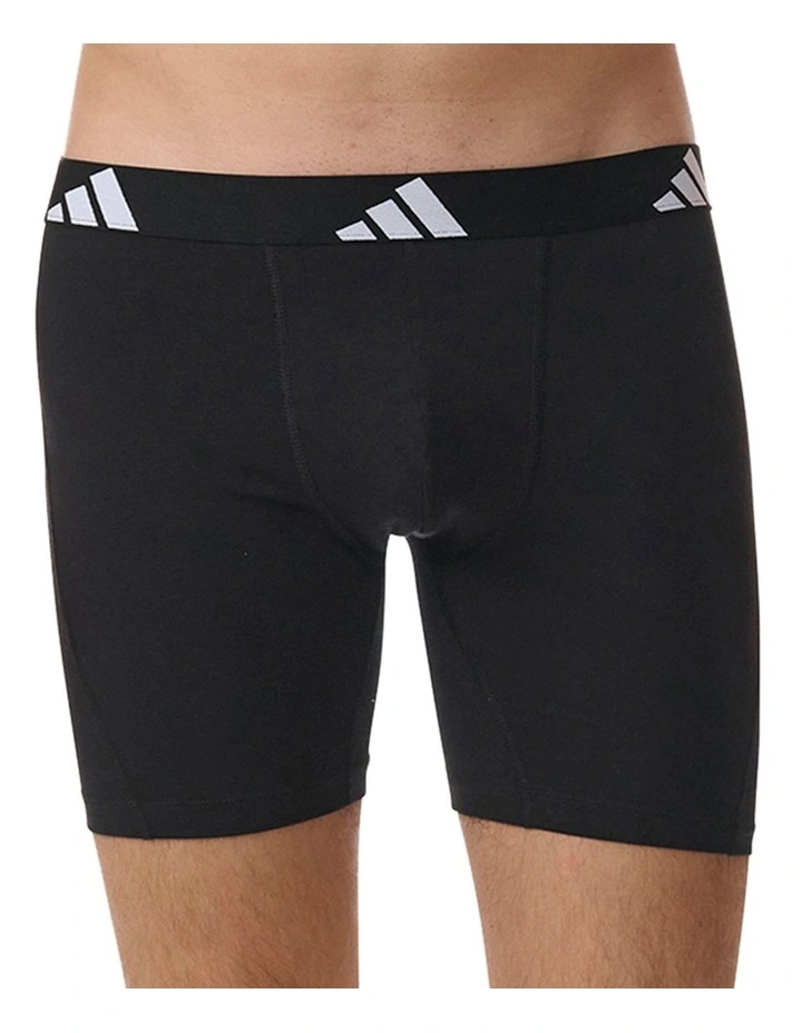 3 Pack Active Flex Cotton Boxer Brief Underwear image 4