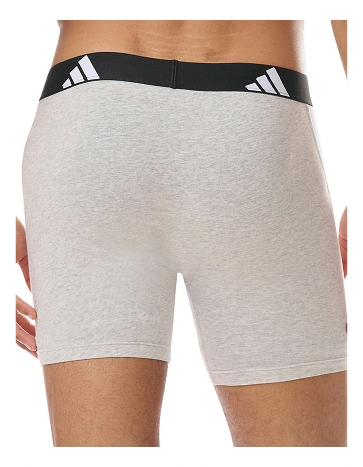 3 Pack Active Flex Cotton Boxer Brief Underwear image 5