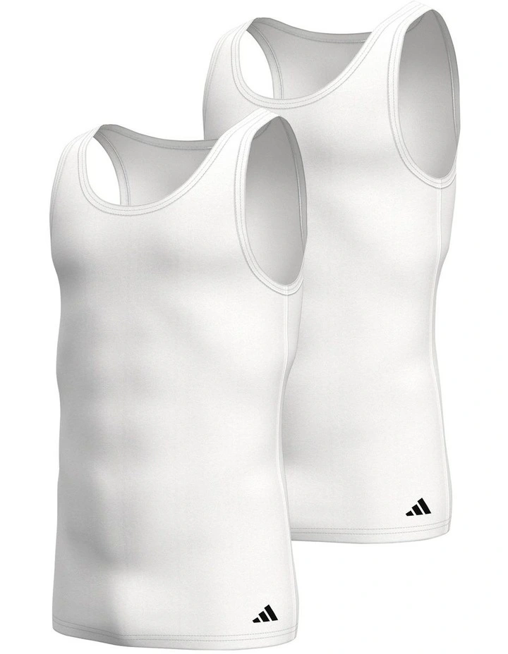 2 Pack Active Flex Cotton Tank Top image 1
