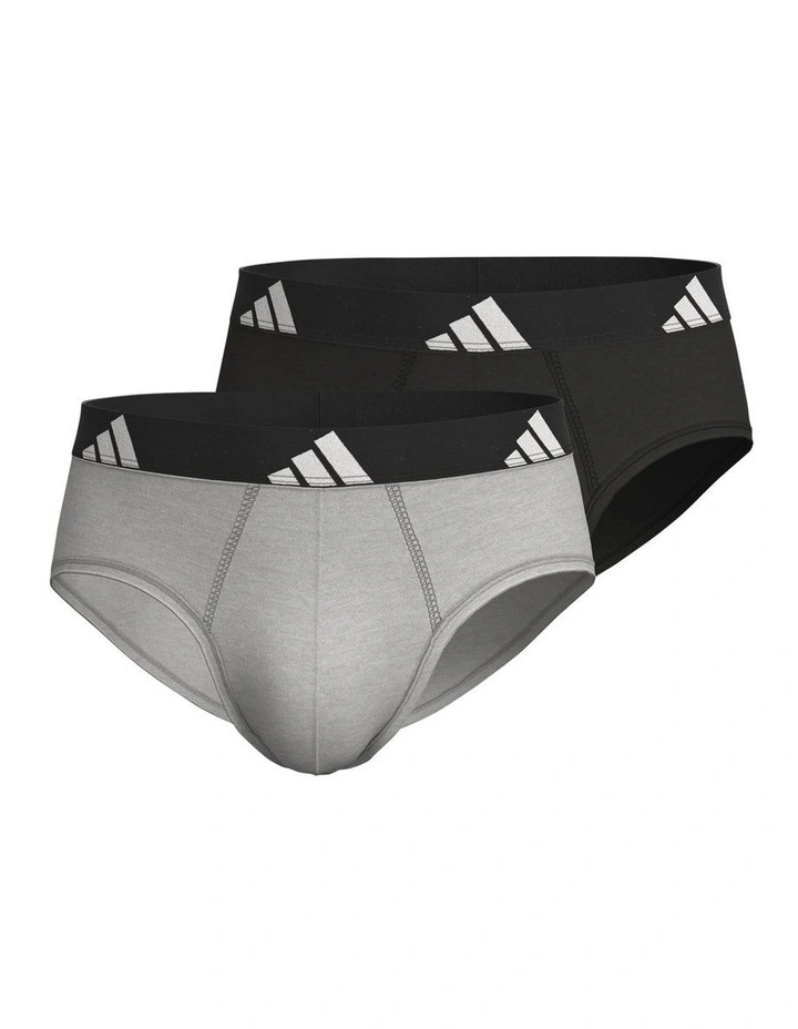 2 Pack Active Flex Cotton Body Brief Underwear image 1