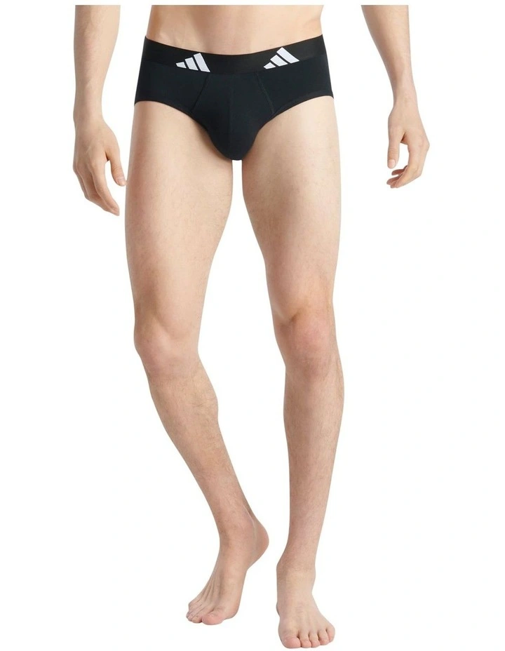 2 Pack Active Flex Cotton Body Brief Underwear image 4