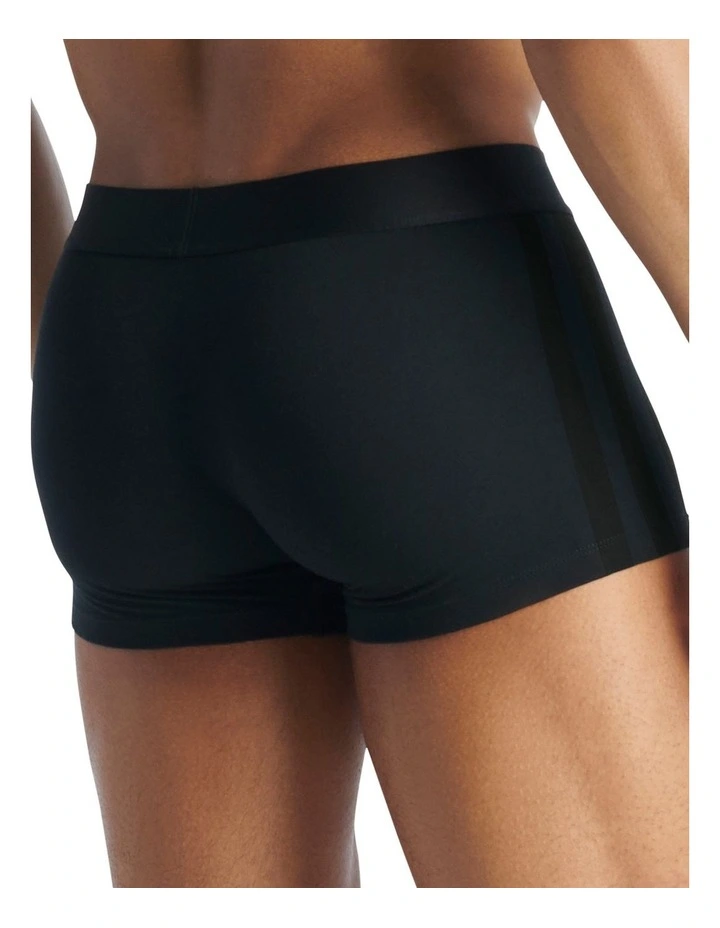 2 Pack Active Flex Cotton 3 Stripes Low Rise Trunk Underwear image 5