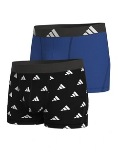 2 Pack Active Flex Cotton Trunk Underwear