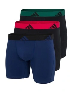 3 Pack Active Flex Cotton Boxer Brief Underwear