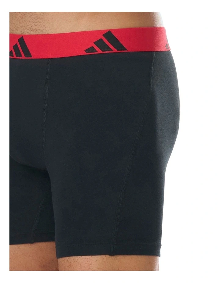3 Pack Active Flex Cotton Boxer Brief Underwear image 4