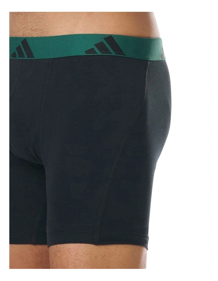 3 Pack Active Flex Cotton Boxer Brief Underwear image 7