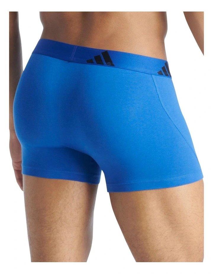 3 Pack Active Flex Cotton Trunk Underwear image 3