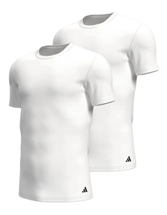2 Pack Active Flex Cotton Crew Neck T-Shirt