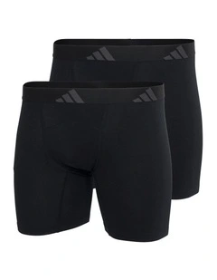 2 Pack Active Flex Cotton Ergonomic Boxer Brief Underwear