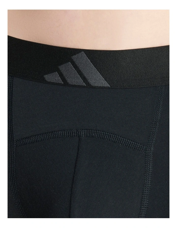 2 Pack Active Flex Cotton Ergonomic Boxer Brief Underwear image 5