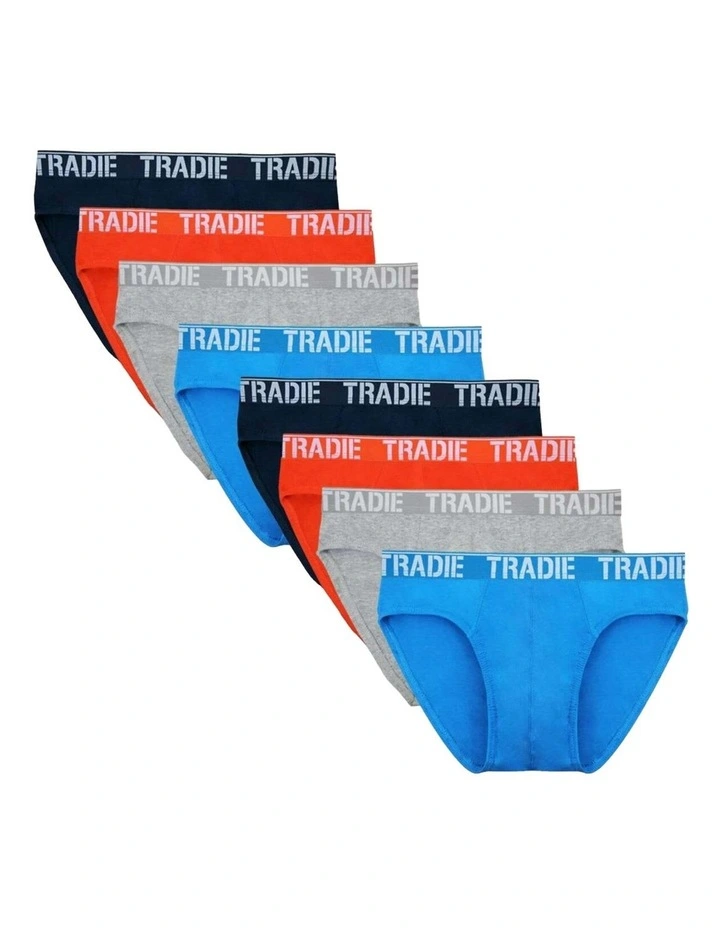 TRADIE Men's 8pk Brief image 1