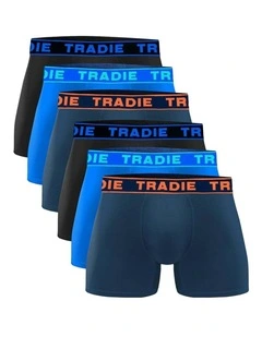 Tradie 6pk Bamboo Fitted Trunks