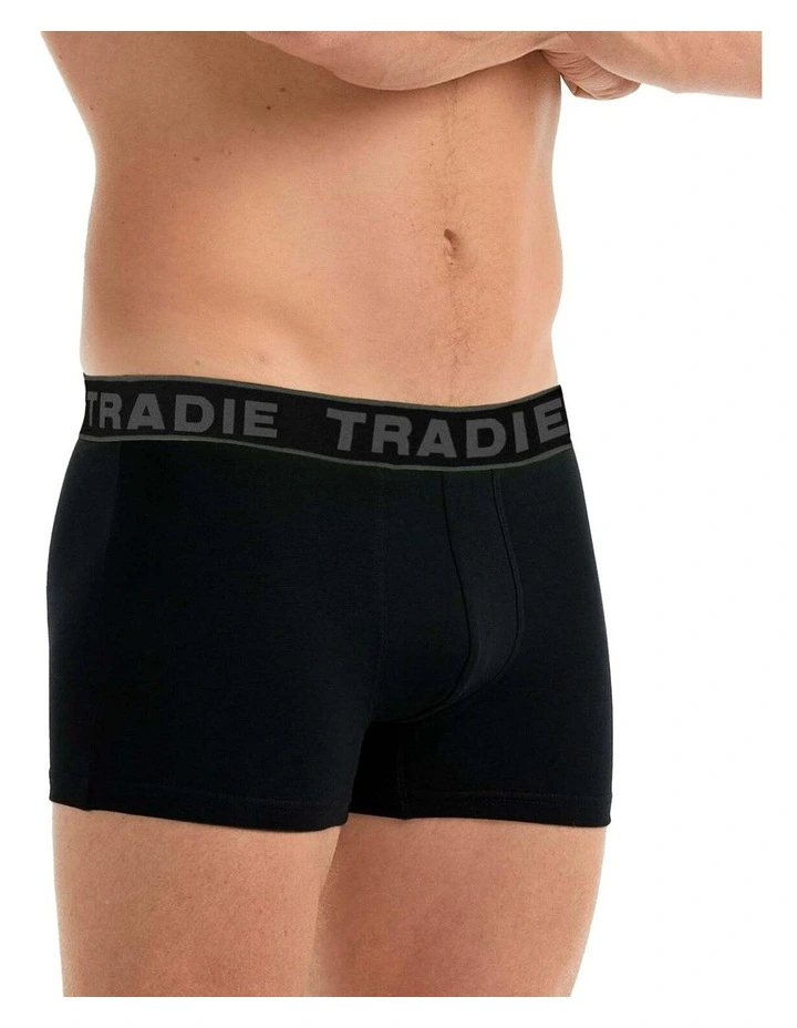 Tradie 6pk Bamboo Fitted Trunks image 3